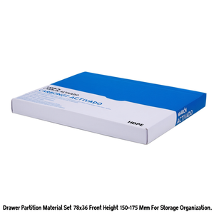 Fami Drawer Partition Material Set 78X36 Front Height 150-175 Mm <b>For</b> Storage Organization - Product Image 3