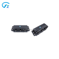 Vente en gros Mini fermeture d'épissure à fibre optique 12F 24 cœurs type horizontal IP65 antenne extérieure pendu équipement à fibre optique