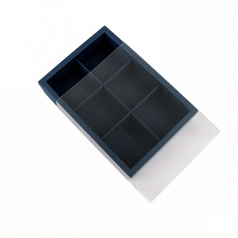 Blue with frosted cover