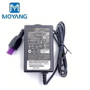 MoYang交流适配器充电器电源22v 455mA适用于惠普桌面喷射2546 2620 2621 2622办公喷射2624 2645 2646打印机