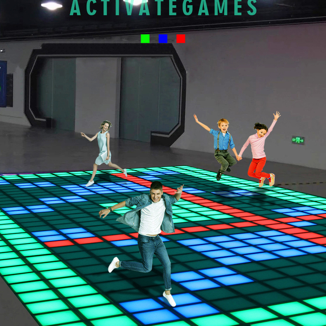 Interactive Activate Led Light up Dance Floor Tile