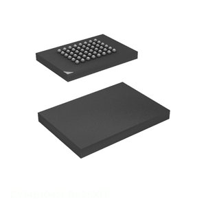 ชิ้นส่วนอิเล็กทรอนิกส์48 TFBGA หน่วยความจำ CY14B104N-BA25XIT ของแท้ - Product Image 1