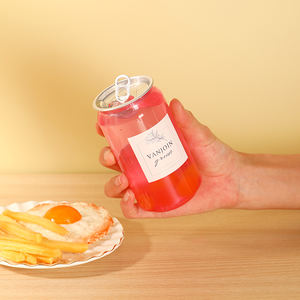 Bouteilles en plastique à anneau de traction, jus de fruits, soda, eau, pot en plastique à anneau de traction, boîte de conserve pour animaux de compagnie - Product Image 3