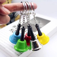 Porte-clés en métal avec mini cloche et mini roulette électrique sexy, pour jeux de bar, jeux de fête, jeux d'amour, jeux érotiques et jouets