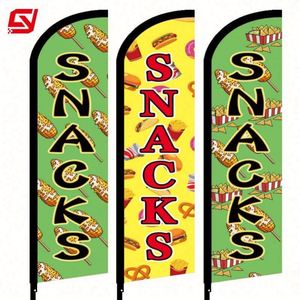 ธงขนนกแบบกำหนดเองขายส่งจากโรงงาน ธงโพลีเอสเตอร์สำหรับธุรกิจกลางแจ้งและงานส่งเสริมการขาย - Product Image 5