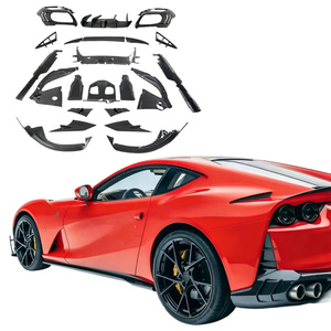 ชุดกันชนหน้าสำหรับเฟอร์รารี<span class=keywords><strong>812</strong></span>แห้งเร็วมากตัวกระจายขอบคาร์บอนไฟเบอร์<span class=keywords><strong>812</strong></span> MSY และกันชน<span class=keywords><strong>812</strong></span>สปอยเลอร์ - Product Image 1