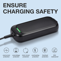 Chargeur de batterie au Lithium 12V ~ 36V OTP rapide Intelligent PC matériau ignifuge Scooter électrique moto vélo universel Compatible