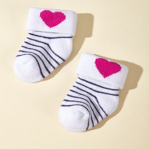 Calcetines para Bebé al por Mayor, Primavera Verano, Niños Recién Nacidos, Estándar, Niñas, Estilo Casual, Tejido <span class=keywords><strong>de</strong></span> Punto, Antibacterianos, Spandex/Algodón - Product Image 3
