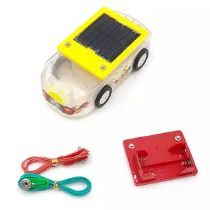 클래식 Tiktok 뜨거운 판매 교육용 태양열 자동차 트렌드 장난감 어린이를위한 태양 에너지 미니 밴