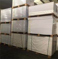 Feuilles de papier blanches enduites imprimables pour emballage personnalisé rouleau stock finition lisse haute brillance C2s Gc1 Sbs panneau ivoire