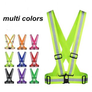 Wholesale Traffic Work Construction Security High Visibility Reflective Safety Mesh Vest with Logo - Product Image 6