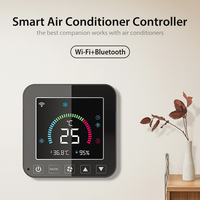 Smart Life LED Termostato de aire acondicionado inteligente con control de voz Controlador remoto WIFI para aire acondicionado en el hogar