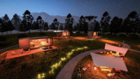 ROVELLC Maison mobile en structure acier, cabine hôtelière, conteneur modulaire préfabriqué, chambre capsule spatiale avec salle de bain, mini-maison