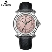 515 Mouvement Haute Qualité En Acier Inoxydable Robe Personnalisé Haute Classe Bleu Main Montres pour Hommes