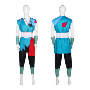 Star's Edge Skeleton Panji Cosplay <b>Costume</b> <b>Anime</b> Halloween Outfit S-XXXL Polyester - Product Image 4