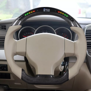 <span class=keywords><strong>พวงมาลัย</strong></span>รถยนต์คาร์บอนไฟเบอร์ LED สำหรับ Nissan Latio Sylphy Tiida 2005โปรดทราบว่าจะ2011 - Product Image 6