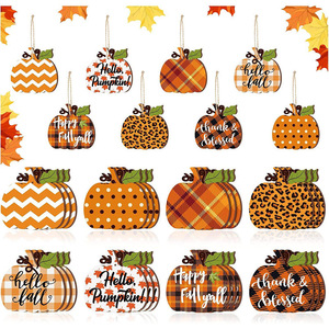 Nouvelles décorations suspendues d'automne transfrontalières, décorations suspendues pour Thanksgiving, décorations suspendues pour arbres d'automne, citrouille de style classique - Product Image 2