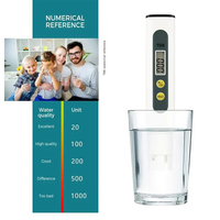 Testeur numérique TDS, testeur de qualité de l'eau portable pour l'eau potable, l'aquarium, l'hydroponie