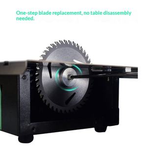 <span class=keywords><strong>Scie</strong></span> à table double face multifonctionnelle compacte pour usine avec fonction de coupe et de meulage de précision puissante pour le bricolage - Product Image 5