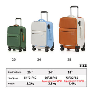 <span class=keywords><strong>Valise</strong></span> légère en tissu Oxford de haute qualité, la plus populaire, bagage de voyage portable avec serrure TSA, <span class=keywords><strong>valise</strong></span> extensible pour <span class=keywords><strong>cabine</strong></span> - Product Image 3