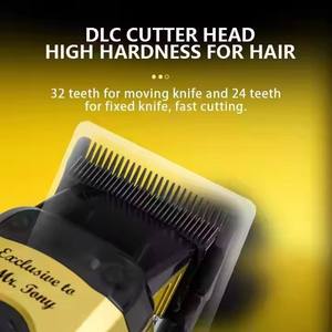 <span class=keywords><strong>Tondeuse</strong></span> à <span class=keywords><strong>cheveux</strong></span> professionnelle <span class=keywords><strong>Kemei</strong></span> KM-90-4 11500RPM 10W avec lame DLC, moteur sans balais, pour homme, avec base de charge - Product Image 5