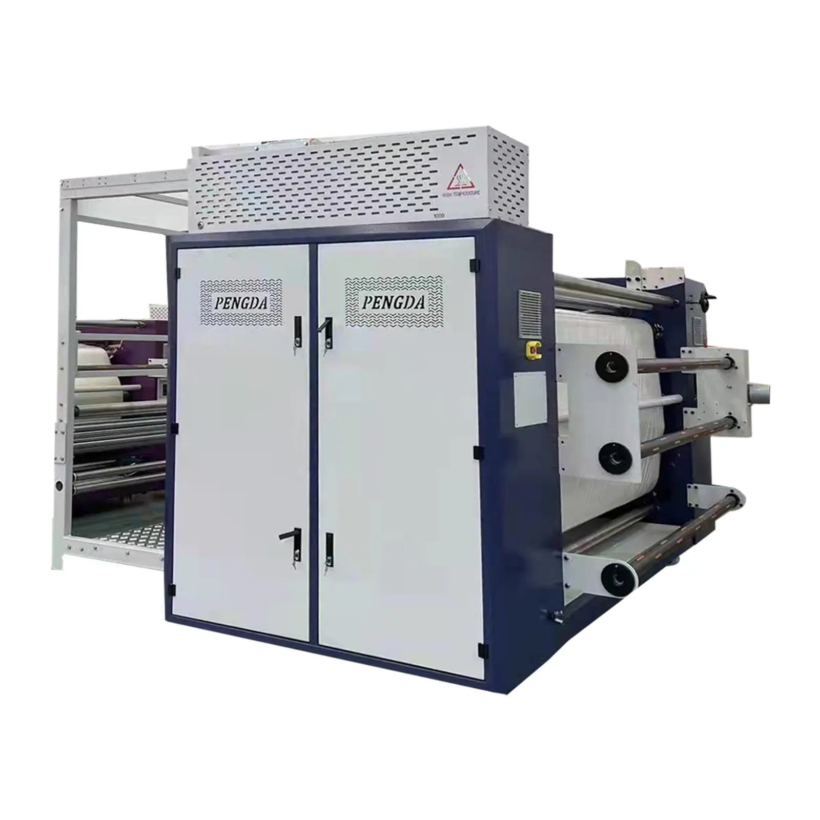 PENGDA Calor sublimação rolo alta temperatura transferência máquina alta velocidade impressão digital hot stamping equipamentos