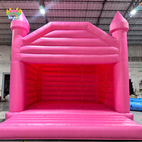 Château gonflable en PVC AirFunPro pour enfants, toboggan gonflable portable pour intérieur/extérieur, pour anniversaires/mariages