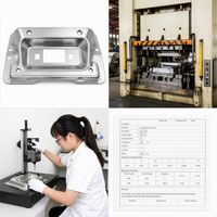 Piezas Estampadas Personalizadas para Electrodomésticos, Estampado Profundo, Acero Laminado en Frío, Galvanoplastia para Cajas Electrónicas