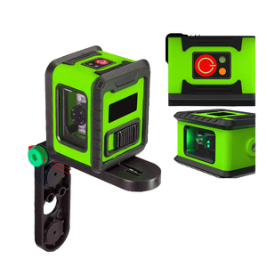 OEM Mini 2 Çizgili Yeşil Çapraz 515nm Lazer Seviyeleri Endüstriyel Sınıf Pille Çalışan 3.7V 1.5mm Kendinden Seviyelendirmeli 3mm 8*8*7cm 1 Yıl Garantili - Product Image 2