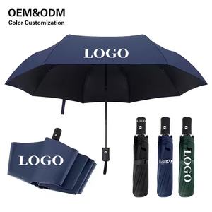 Ombrello Parasole Automatico Pieghevole in 3 Sezioni Personalizzato con LOGO All'ingrosso, Compatto da Viaggio, Protezione UV da Pioggia e Sole, Antivento e Impermeabile - Product Image 6