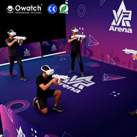 Owatch - Sistema de Juego de Batalla de Realidad Virtual Multijugador Comercial, Simulador de Juego en Grupo con Sistema de Arena de Realidad Virtual de Movimiento Libre para Centros Comerciales
