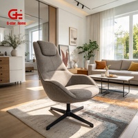 Fauteuil de salon moderne, chaise individuelle, fauteuil de relaxation nordique, fauteuil d'appoint pour appartement, hôtel, chambre à coucher