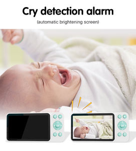 Tuya APP Wifi Baby Monitor 1080P HD Cry Motion Detector de alarma Vigilancia Seguridad Baby Camera Monitor con cámara y audio - Product Image 5