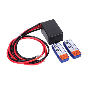 Winch Solenoid Relay Contactor 250A Wireless Remote Control 4 Buttons 100M <b>Range</b> For Crane Auto Shut Off Rechargeable Battery - Product Image 4