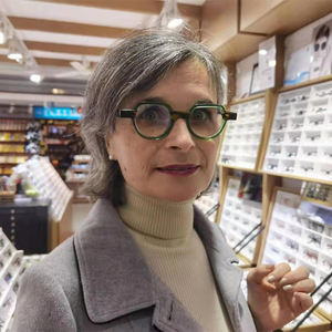 Lunettes de soleil pour jeunes <span class=keywords><strong>personnes</strong></span>, monture les yeux en acétate amusant et neutre, nouvelle collection - Product Image 5