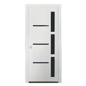 Maison de sécurité en fer forgé bon appartements avec porte en fer design extérieur maison bon marché en acier de qualité avant dernière vente porte française d'occasion - Product Image 1
