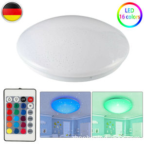 Điều Khiển Từ Xa Hồng Ngoại Rgb + Đèn Trần Led Trắng Ấm Đèn Trần Thông Minh Có Thể Điều Chỉnh Độ Sáng RGB 24W 110-220V - Product Image 3