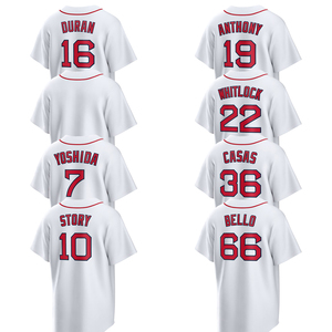 Camisetas de Béisbol Personalizadas 2025 para Hombre y Mujer, Jersey Local de Boston, Uniformes Juveniles Bordados con Logos - Product Image 1