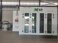 Brûleur diesel électrique portable Xinghuo X-700 16-42KW, cabine de peinture automobile, four, salle de séchage de peinture, éclairage LED, aspiration descendante