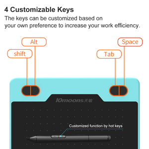 <span class=keywords><strong>Tablette</strong></span> graphique 10moons T503 <span class=keywords><strong>pour</strong></span> téléphone Pc Stylo numérique sans batterie <span class=keywords><strong>Tablette</strong></span> de dessin de conception graphique - Product Image 4