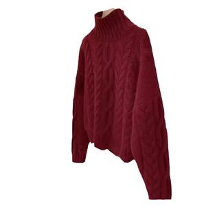 <span class=keywords><strong>Pull</strong></span> à <span class=keywords><strong>col</strong></span> <span class=keywords><strong>roulé</strong></span> en maille torsadée <span class=keywords><strong>blanc</strong></span> pour <span class=keywords><strong>femme</strong></span>, personnalisé, automne-hiver 2026, manches longues, ample, tricot épais, pour <span class=keywords><strong>femme</strong></span> - Product Image 6