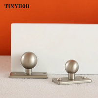 Tinyhob Bronze poignée sphérique commode laiton armoire porte boutons et poignées boule pendentif tiroir tirer matériel de meubles