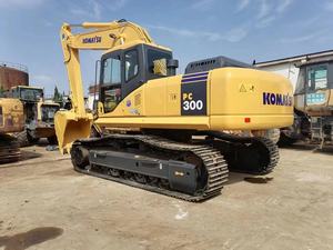 Excavadora de orugas Komatsu PC 300 usada a bajo precio Mini modelo Caterpillar Core Kawasaki válvula hidráulica buen motor inclinado - Product Image 2