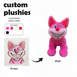 Fabricante de Peluches Personalizados, Mini Gato que Abre la Ojera, Decoración para Cafetería, León de Peluche, Koala Furimach, Peluche con Logotipo Personalizado - Product Image 1