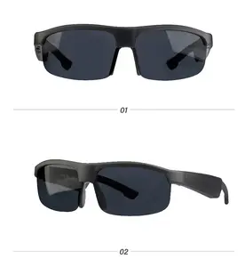 Occhiali da sole smart bluetooth wireless smart eye in vetro sferico occhiali da sole con fascia per la testa occhiali da baseball