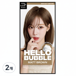 Nuova Tinta per Capelli Hello Bubble 8MB Marrone Opaco, Confezione da 2 - Prodotto Scontato - Product Image 1