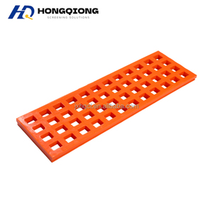 Panel <span class=keywords><strong>de</strong></span> pantalla <span class=keywords><strong>de</strong></span> PU <span class=keywords><strong>de</strong></span> alta permeabilidad con riel vertical <span class=keywords><strong>de</strong></span> encaje rápido y diseño antiobstrucción para cribado <span class=keywords><strong>de</strong></span> mineral húmedo y clasificación <span class=keywords><strong>de</strong></span> agregados - Product Image 4