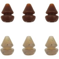 Kit d'équipement de pêche à la carpe européenne, avec perles de camouflage marron, pour la pêche en mer et la pêche au lancer, et petits accessoires