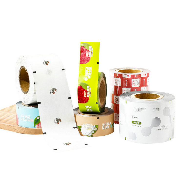 Automatic Food Grade Plastic Roll Packaging Film for Potato Chips Customizable Size and Logo for Clothing and Jewelry