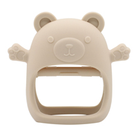 Vente flash - Jouets de dentition pour bébés en silicone sans BPA, non toxiques, animaux de dessin animé, jouets à mâcher pour bébés, jouets apaisants